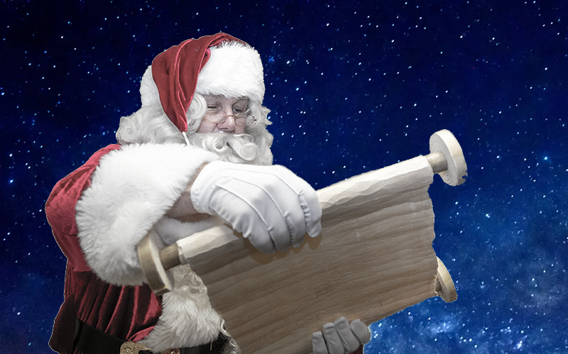 santa tile gentle